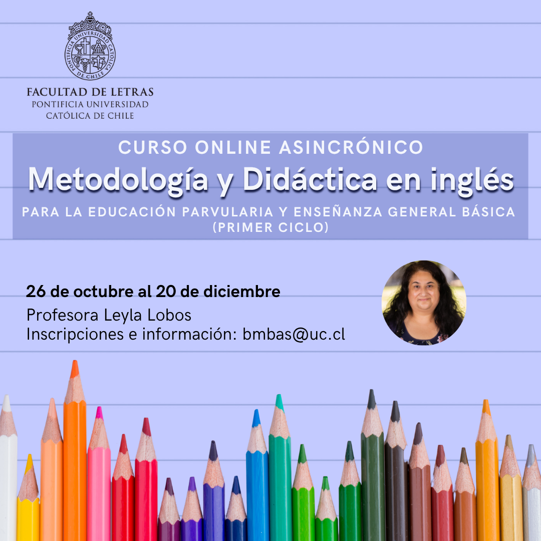 Metodología y didáctica en inglés para la educación parvularia y enseñanza general básica (Primer Ciclo)